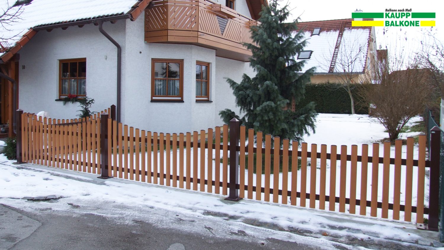 AluGartenzaun aus Aluminium Pulverbeschichtet in RAL Farben